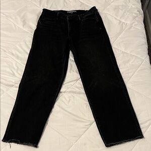 Women's Black Ankle Jeans